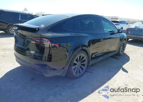 2023 Tesla Model X Plaid Tri Motor All-Wheel Drive из США, поврежденный, VIN 7SAXCBE68PF376183